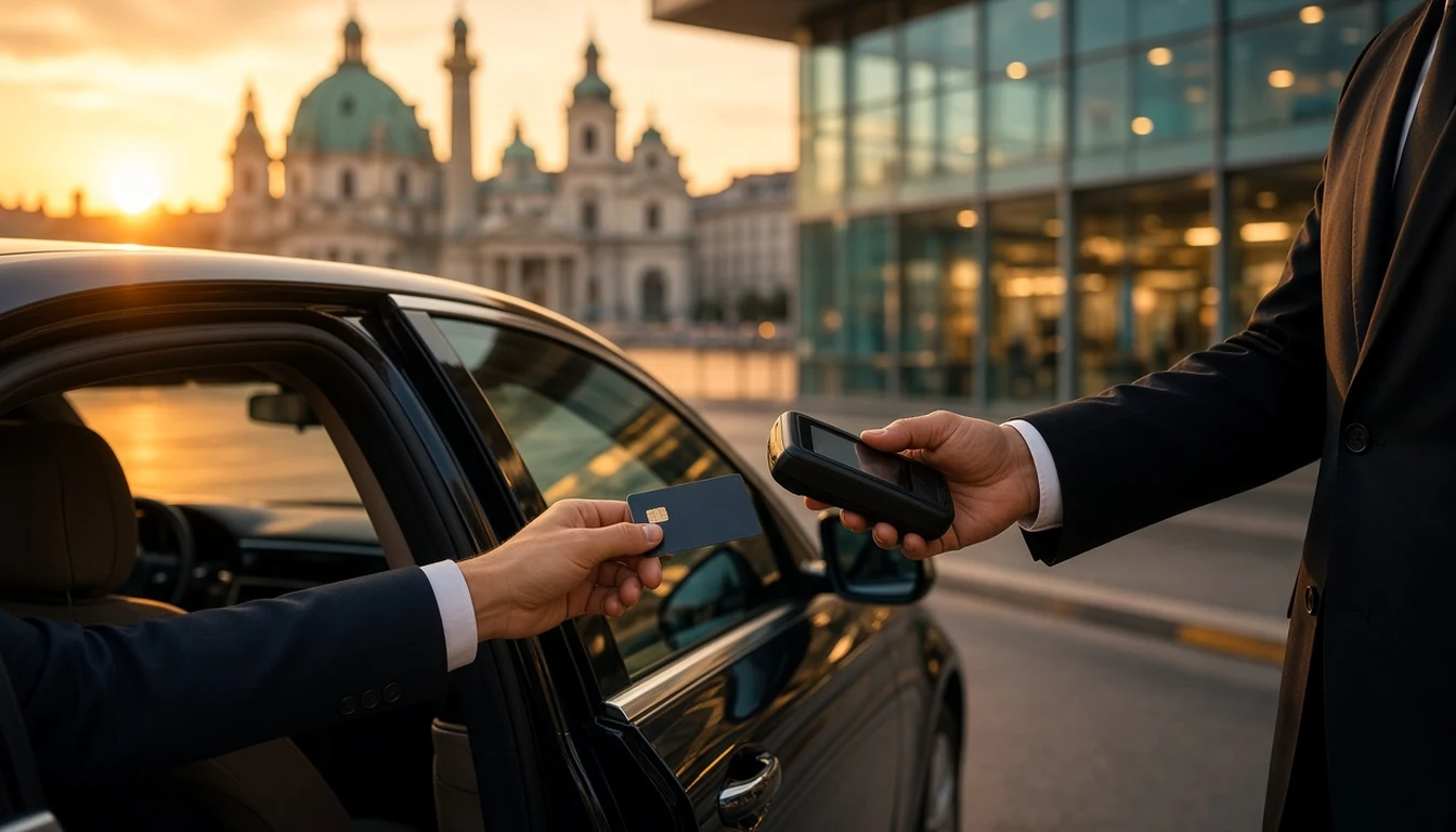 Flughafentaxi Wien bezahlen – Bar, Karte oder auf Rechnung