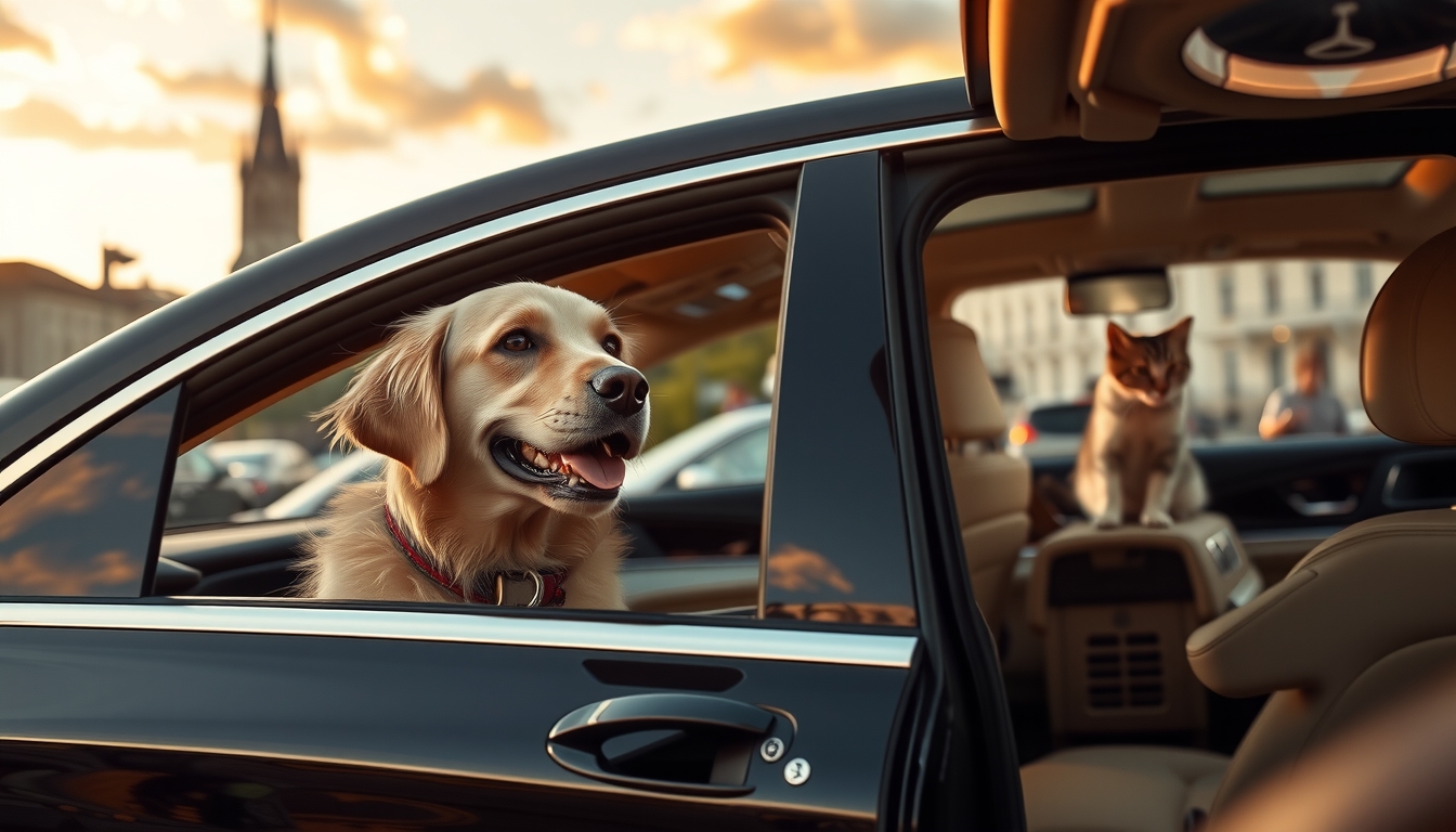Haustier im Flughafentaxi Wien – Hunde & Katzen sicher ans Ziel | Mein Flughafentaxi